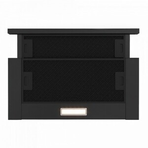 Вытяжка встраиваемая Elikor Slide Glass 60П-1000 черный/черный