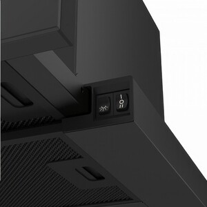 Вытяжка встраиваемая Elikor Slide Glass 60П-1000 черный/черный