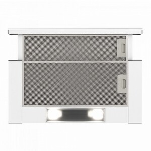 Вытяжка встраиваемая Elikor Интегра GLASS 60П-650-В2Л белый/бежевый