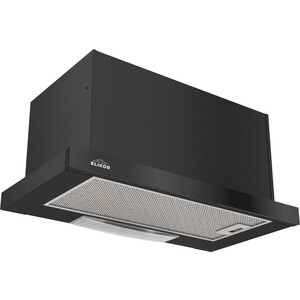 Вытяжка встраиваемая Elikor Интегра GLASS 60П-650-В2Л черный/черный