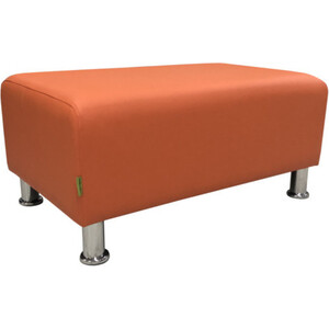 Банкетка Мягкий офис Классик-малютка оранжевая
