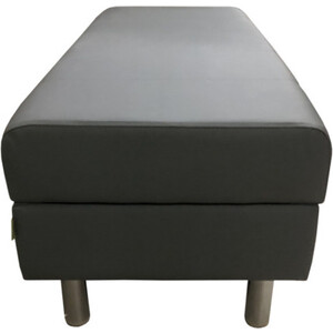 Банкетка Мягкий офис Флагман двухместная светло-серая