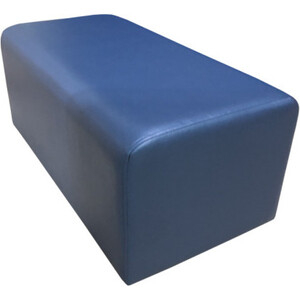 Банкетка Мягкий офис Параллелепипедодноместная синяя