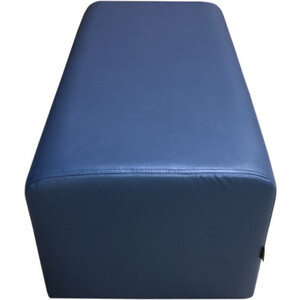 Банкетка Мягкий офис Параллелепипедодноместная синяя