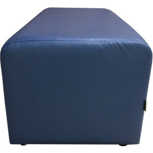 Банкетка Мягкий офис Параллелепипедодноместная синяя