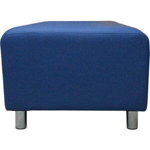 Банкетка Мягкий офис Классик двухместная синяя