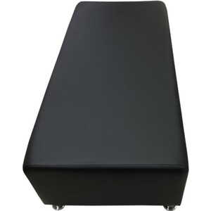 Мягкий офис Банкетка Классик двухместная черная