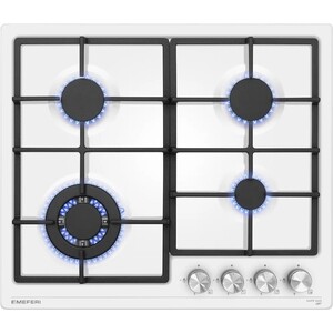 Газовая варочная панель Meferi MGH604WH LIGHT