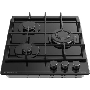 Газовая варочная панель Meferi MGH453BK GLASS POWER