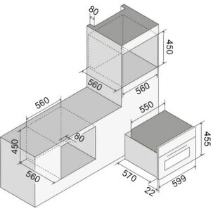Электрический духовой шкаф Ilve 645SCHSW/SSC
