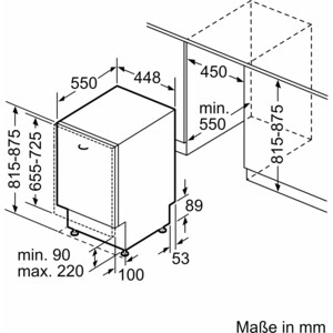 Встраиваемая посудомоечная машина NEFF S855EKX33E
