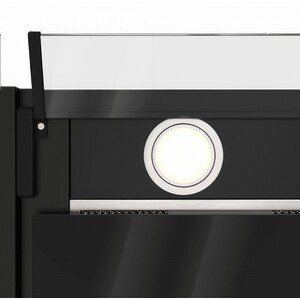 Вытяжка встраиваемая Elikor Sense Glass 60П-1000 черный