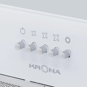 Вытяжка встраиваемая Krona ARVEN 500 WHITE PB V2