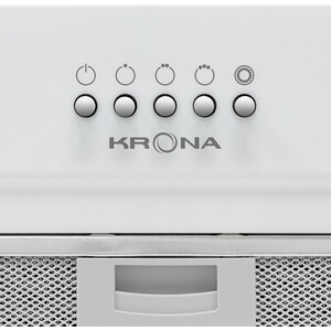 Вытяжка встраиваемая Krona KATE 600 WHITE PB V2