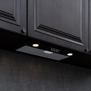 Вытяжка встраиваемая Krona KATE 600 GLASS BLACK PB K