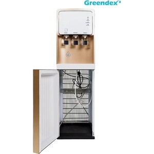 Кулер напольный Greendex Gold White