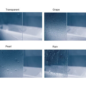 Шторка для ванны Ravak Supernova VS3 130 матовая Грапе, сатин (795V0U00ZG)