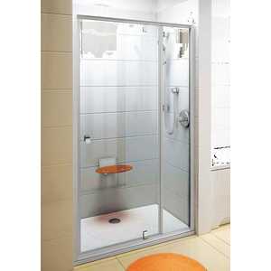 Душевая дверь Ravak Pivot PDOP2 100 прозрачная, сатин (03GA0U00Z1)