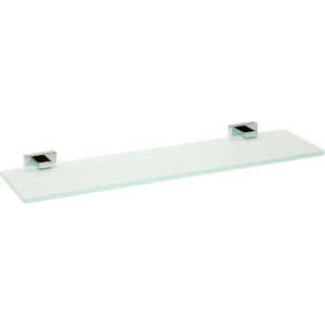 Полка стеклянная Bemeta хром (118102042)