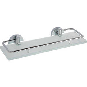 Полка стеклянная Bemeta с рельсами 600 мм (104102212)