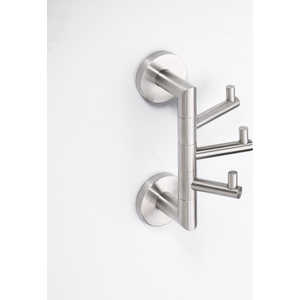 Крючок Bemeta тройной поворотный 65x155x85 мм (104206075)