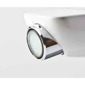 Смеситель для биде Kludi Balance с донным клапаном, белый (522169175)