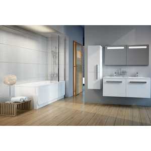 Шторка для ванны Ravak Chrome CVS2-100 L прозрачная, хром, левая (7QLA0C00Z1)