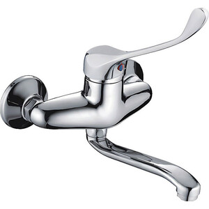 Смеситель для кухни Haiba HB54 настенный, хром (HB4654)