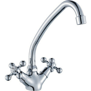 Смеситель для кухни Haiba HB19 хром (HB4519)