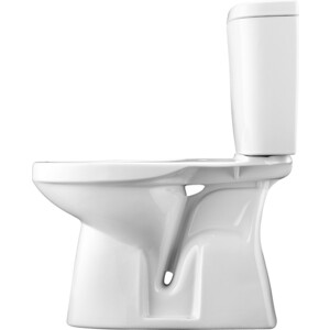 Унитаз-компакт Santek Анимо 2х реж вертикальный выпуск сиденье дюропласт (1WH302133)