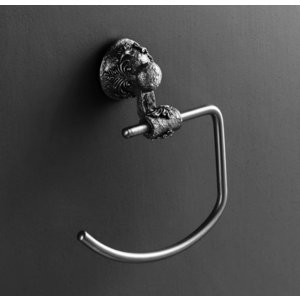 Полотенцедержатель Art&Max Sculpture, серебро (AM-0686-T)