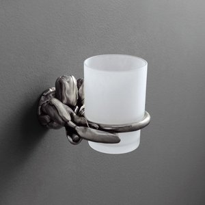 Стакан подвесной Art&Max Tulip, серебро (AM-0824-T)