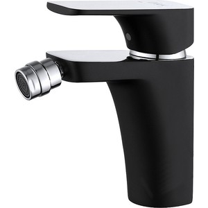 Смеситель для биде D&K Berlin-Technische черный\хром (DA1432215)