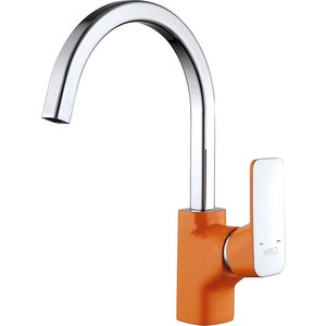 Смеситель для кухни D&K Berlin-Kunste оранжевый/хром (DA1432413)