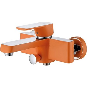 Смеситель для ванны D&K Berlin-Kunste с душем, оранжевый/хром (DA1433213)