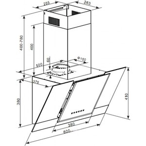 Вытяжка Kaiser AT 6438 F Eco