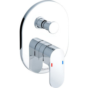 Смеситель для ванны Ravak Chrome CR 065.00 встраиваемый для X070052 (X070056)