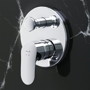 Смеситель для ванны Am.Pm Like с механизмом F100100, хром (F8085000, F100100)