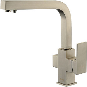 Смеситель для кухни ZorG Clean Water под фильтр, сатин (ZR 311 YF-Satin)