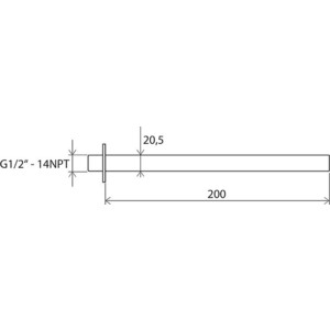 Кронштейн для верхнего душа Ravak (X07P178)