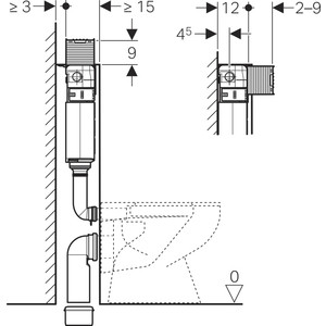 Смывной бачок Geberit Omega UP380 (109.050.00.1)