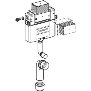 Смывной бачок Geberit Omega UP380 (109.050.00.1)