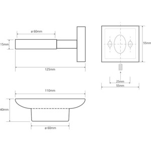 Мыльница Bemeta Beta (132108042)