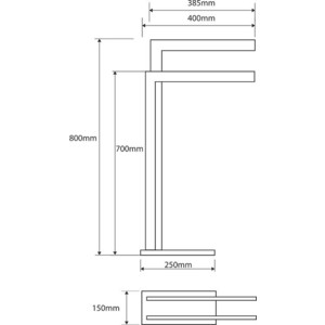 Полотенцедержатель Bemeta Beta (132836022)