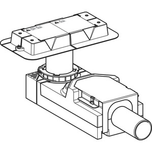 Душевой лоток Geberit CleanLine к дренажным каналам, для стяжки пола 65-90 мм (154.152.00.1)