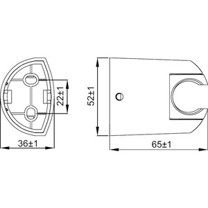 Держатель для душа IDDIS (020CP00I53)