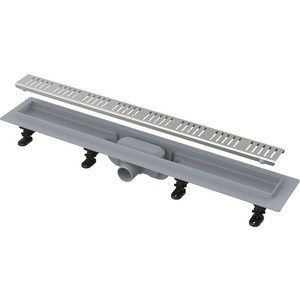 Душевой лоток AlcaPlast APZ10 Simple с решеткой матовый хром (APZ10-650M / AG100401650)