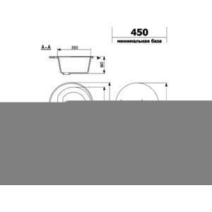 Кухонная мойка и смеситель Ulgran U-101 бежевый