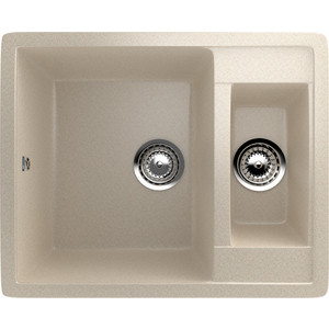 Кухонная мойка Ulgran U-106-328 бежевая
