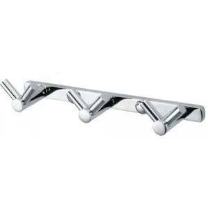 Планка с 3 крючками Kaiser хром (H0013)